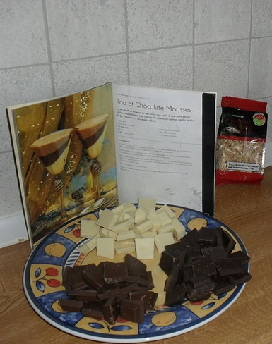Ingredienti mousse al cioccolato