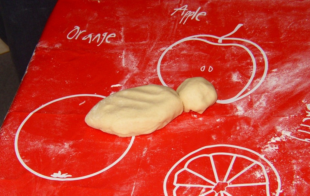 Preparazione del Grittibänz (1)