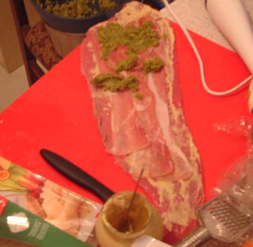 Spreading the filling