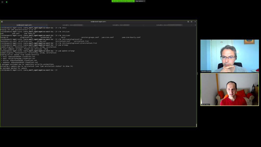 Screen sharing with Zoom